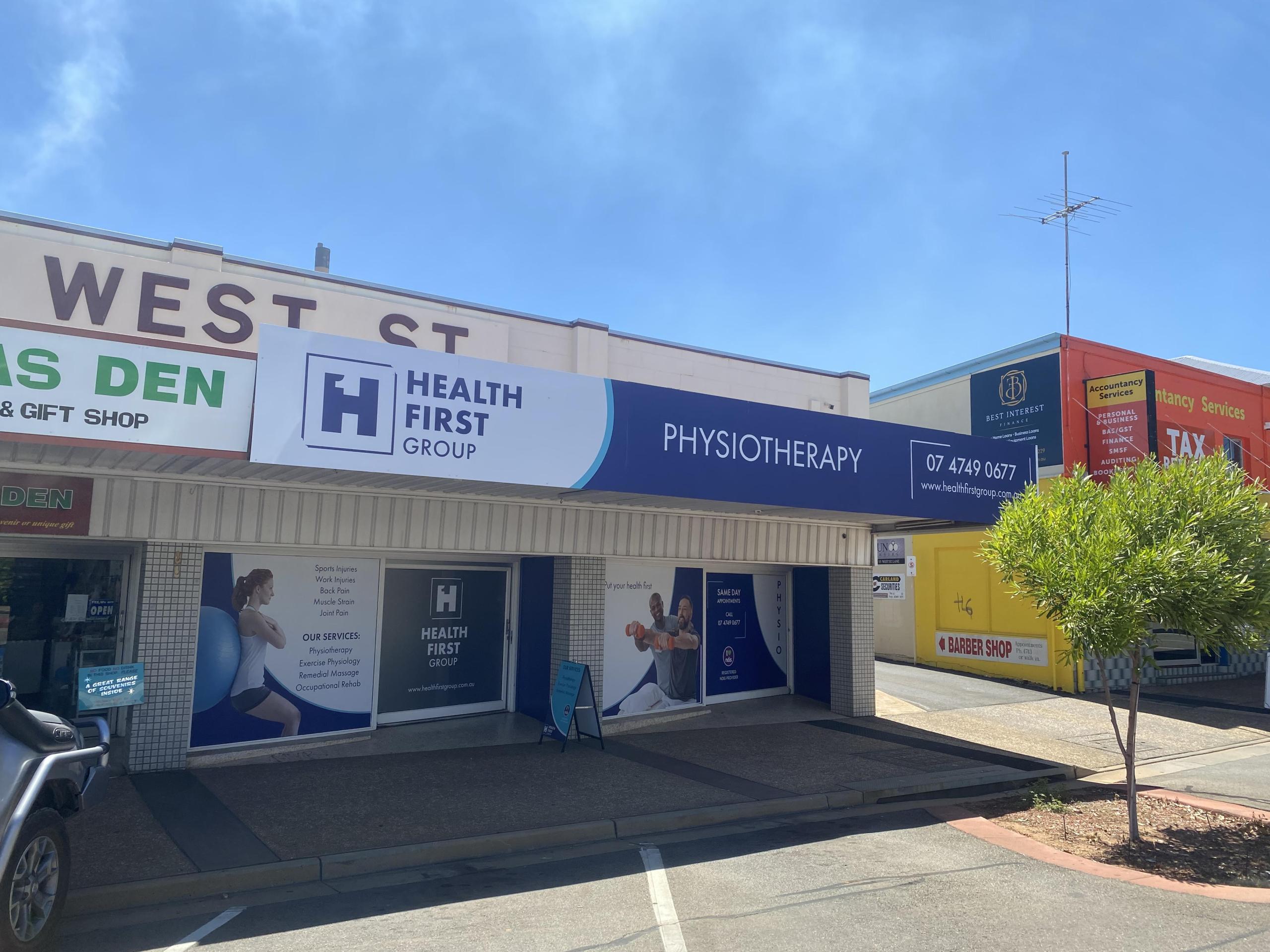Rebrand of Health First Mount Isa Signage
