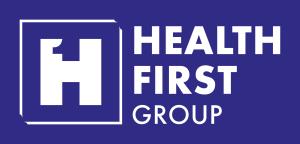 Health First Group Rectangle White Navy